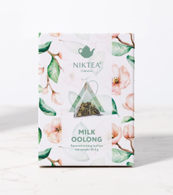 Чай в пирамидках NIKTEA Milk oolong, Молочный улун