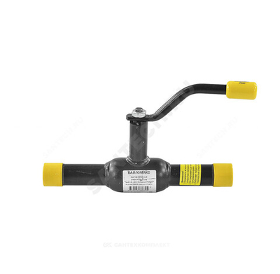 Кран шаровой сталь 09Г2С Ballomax КШТ 60.102 Ду 40 Ру40 п/привар L=260мм BROEN КШТ 60.102.040.А.40