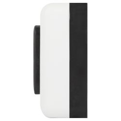 Кнопка дверного звонка ЭРА D2 проводного, черная