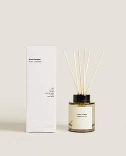 Zara Home WHITE JASMINE REED DIFFUSERS — ароматический диффузор с тростниковыми палочками, Белый Жасмин, 100 мл