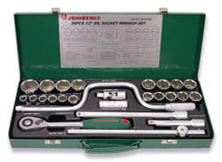 S04H4726S Набор головок торцевых 1/2"DR, 12-34 мм, 26 предметов