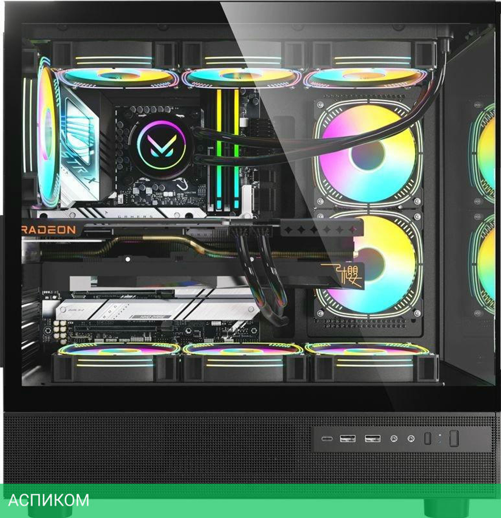 Корпус Formula Crystal Z8 COSMIC черный без БП