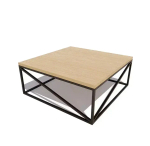 Стол кофейный «Трапеза», тик