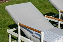 Комплект для отдыха из алюминия MAYA белый  Joygarden