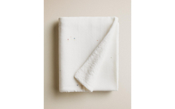 Zara Home Полотенце для лица и рук из хлопка, экрю, 90x50 см · 5673/013