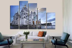 Модульная картина "Католический храм"