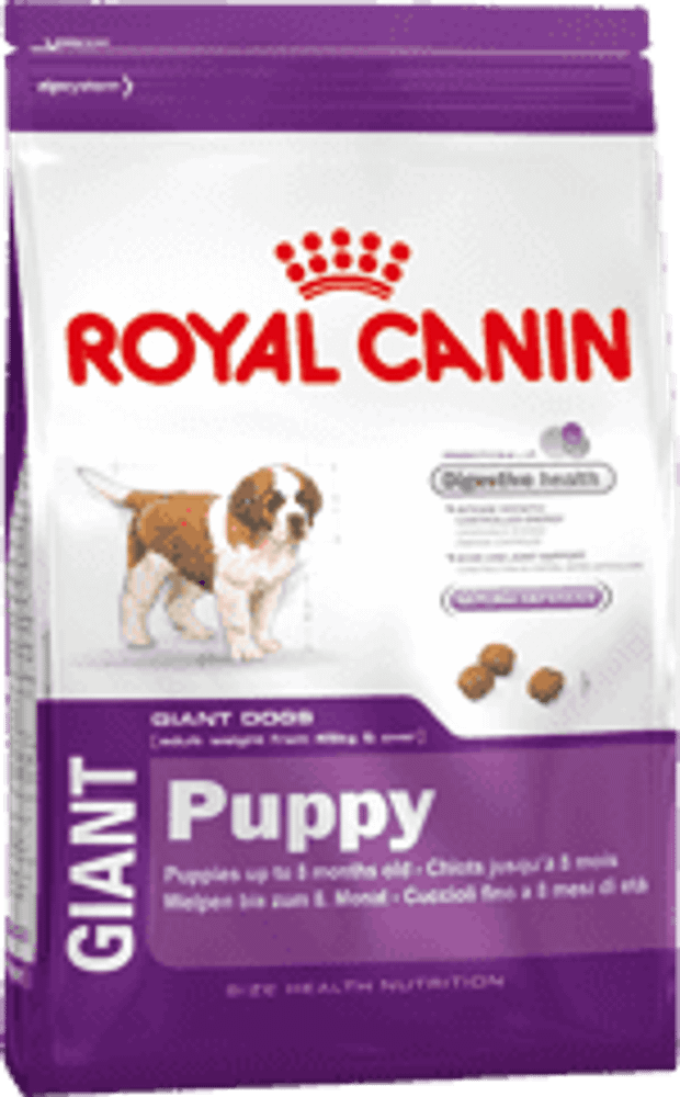 Royal canin ДЖАЙНТ Паппи 15кг для щенков очень крупных собак до 8 месяцев