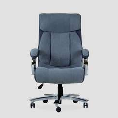 Кресло Barneo K-303 BIG SIZE XXL для руководителя серая ткань