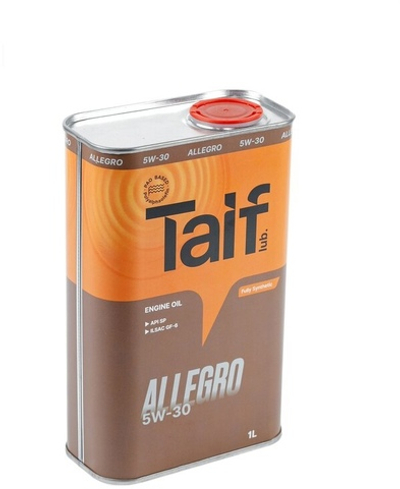 Моторное масло TAIF Allegro 5W-30 1л синтетическое