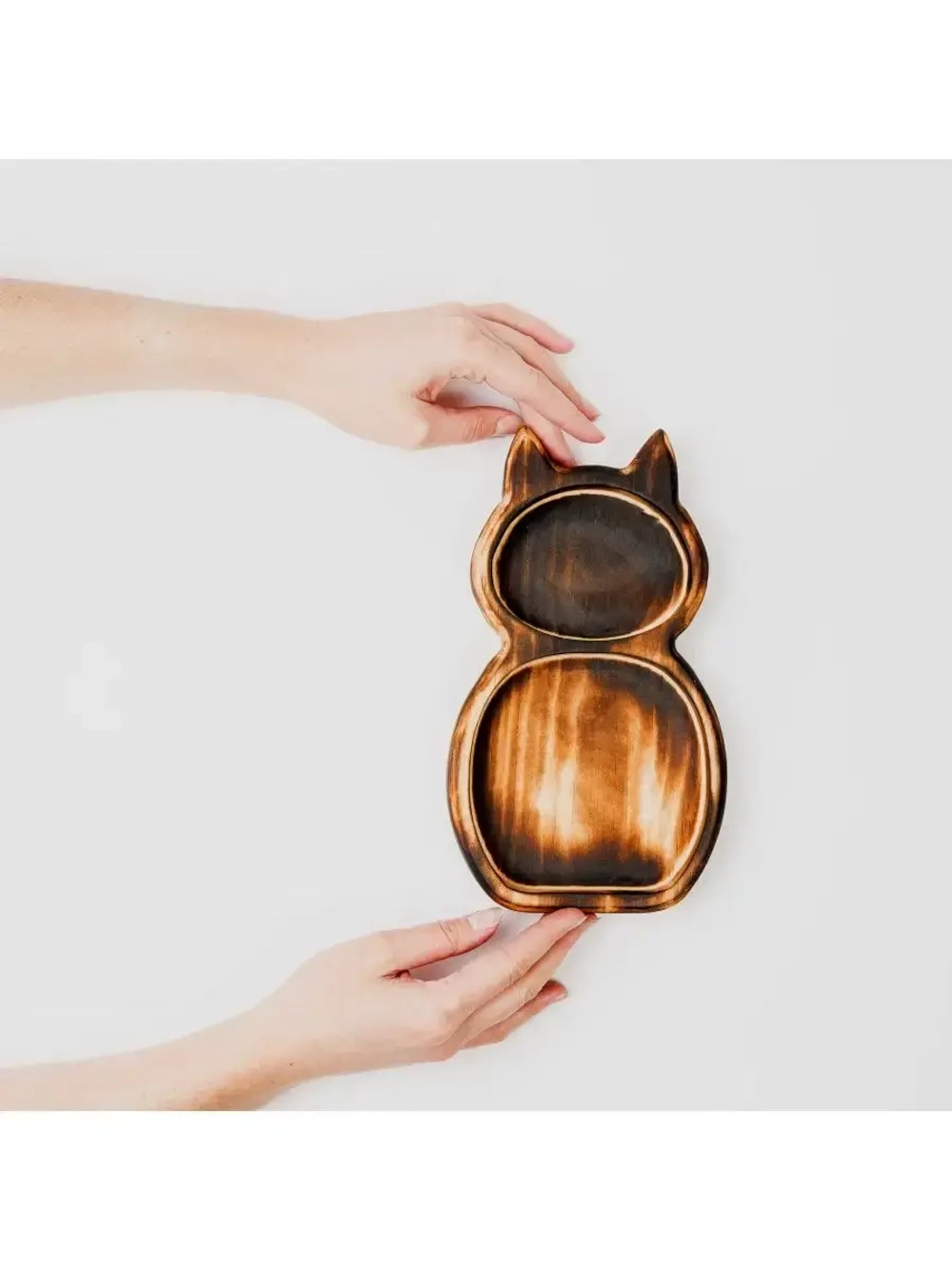 Деревянная менажница из кедра