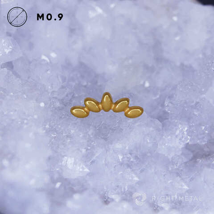 5K Foliage Mini PVD Yellow