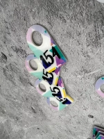 Номерки для ключей акрил 3х5 см