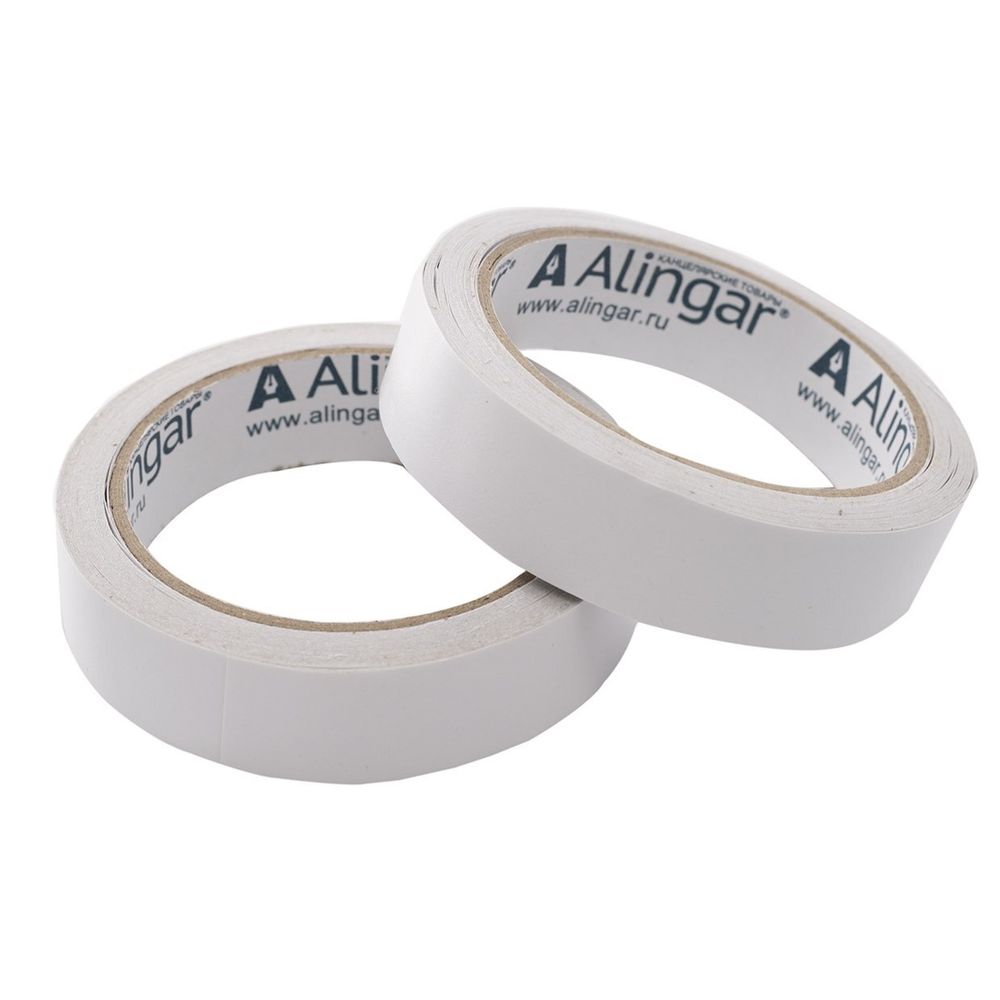 Клейкая лента двусторонняя Alingar, 24 мм * 14 м, основа полипропилен, белая, уп. 12 шт. Клейкая лента двусторонняя Alingar, 24 мм * 14 м, основа полипропилен, белая, уп. 12 шт.