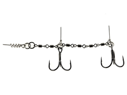 Оснастка стальная Lucky John STINGER POWER CHAIN размер M