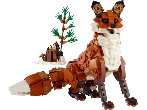Конструктор LEGO Creator 3in1 31154 Лесные животные: Рыжая лисица