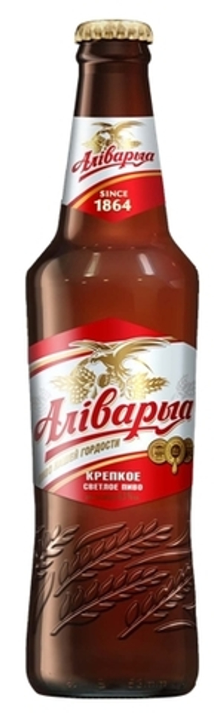 Пиво "Аливария крепкое" 0,5л. стекло Аливария