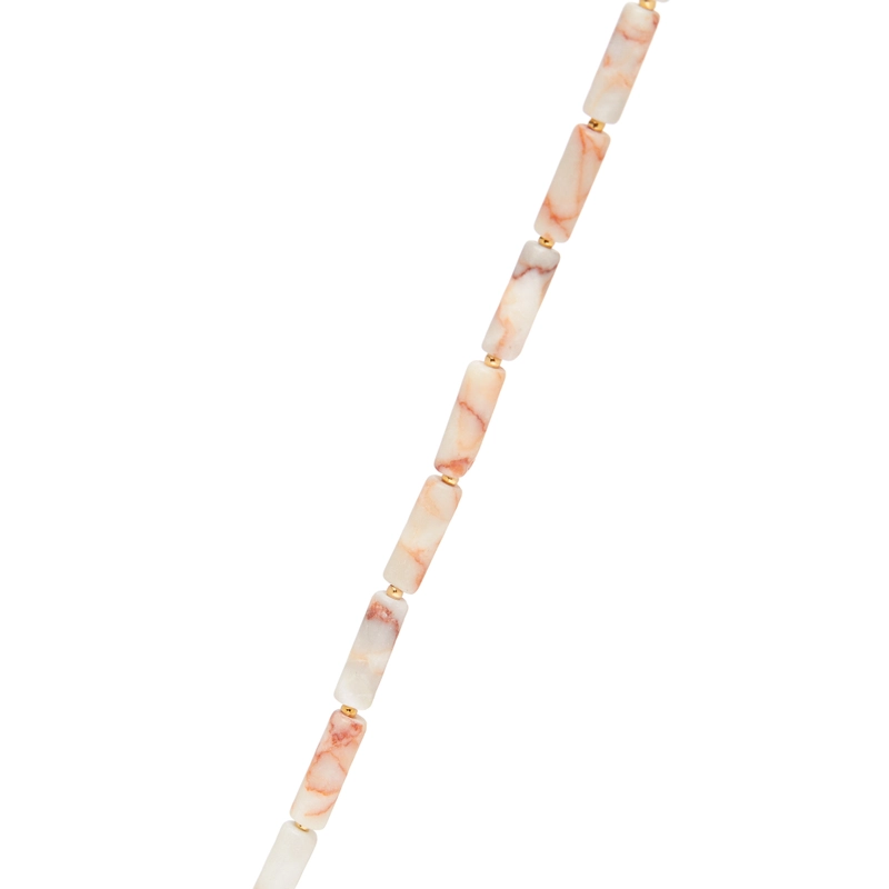 Колье Трубочки из Яшмы