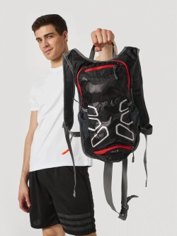 Рюкзак черный маленький спортивный велосипедный женский муж