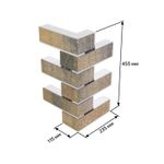 Угловой элемент для термопанелей BestPoint Ceramics ППС