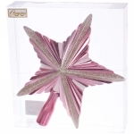 Верхушка на ёлку SHINE «Holiday» 20 см, rose pink