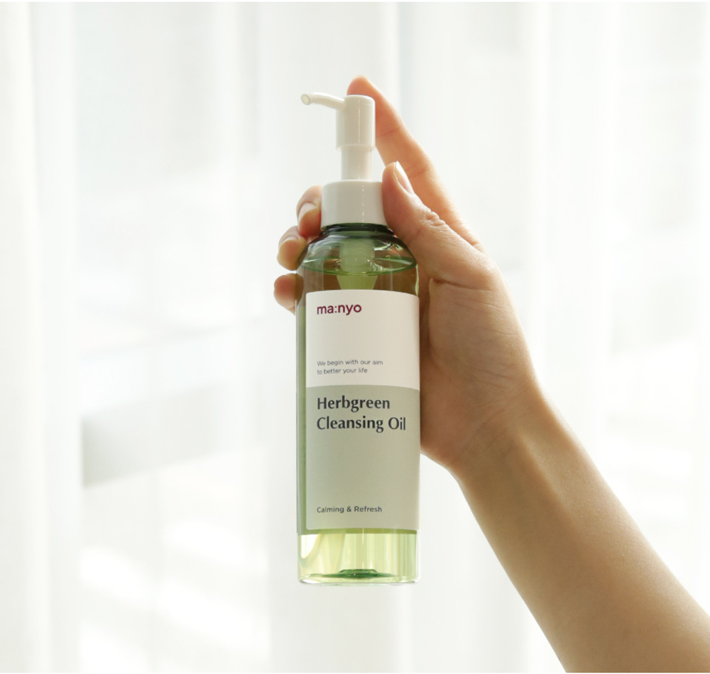 Гидрофильное масло MaNyo Factory Herbgreen Cleansing Oil 200 мл