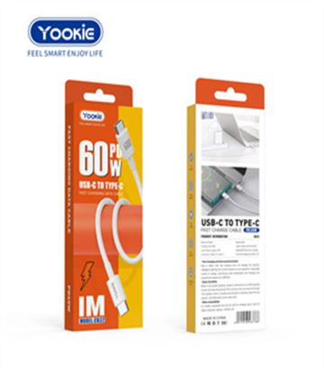 Кабель Yookie CB31 Type C -Type C