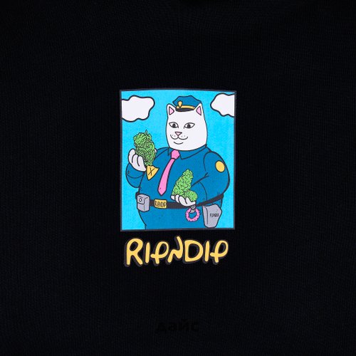 Толстовка мужская Ripndip Сonfiscated Hoodie артикул:RNDSPR24136 - купить в магазине Дайс
