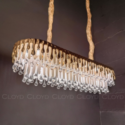 Люстра Cloyd CAPULETTI C14 / шир. 103 см - золото (арт.11256)