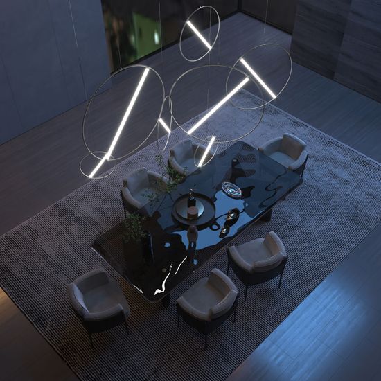 90282/1 / подвесной светильник / хром