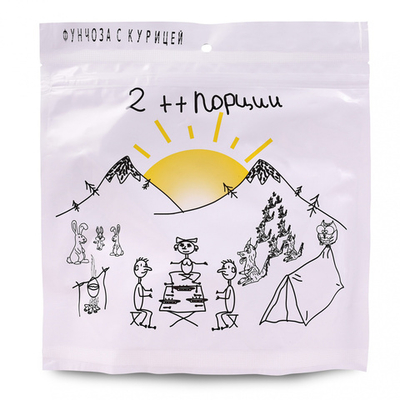 Сублимат Фунчоза с курицей в соусе терияки 240 гр, 2 порции