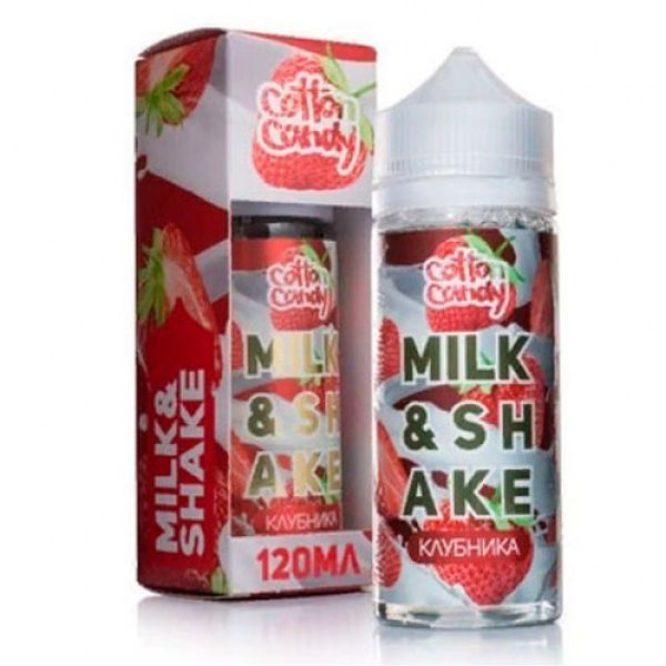 Купить Cotton Candy Milk&Shake - Клубника (120 мл)