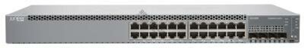 Сетевое оборудование Juniper EX2300-24T-TAA в составе EX2300 TAA 24-port 10/100/1000BaseT, 4 x 1/10G