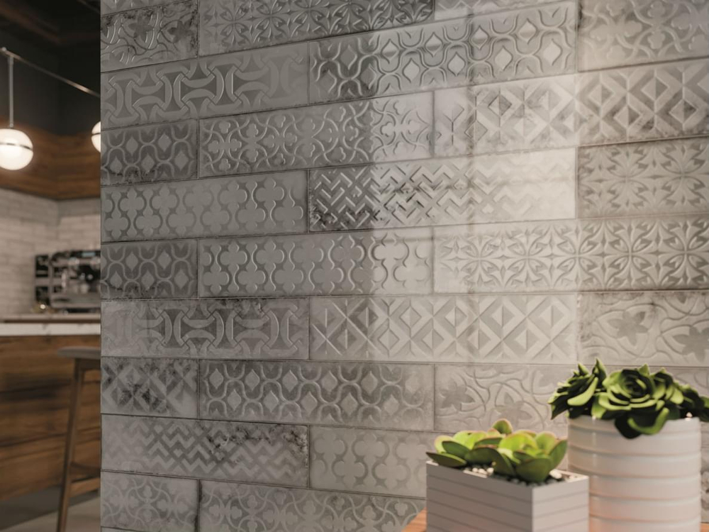 Cifre Drop Relieve Pearl Brillo 7.5x30