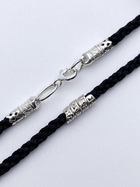 Браслет из серебра/Белый