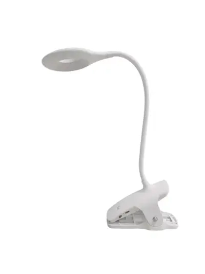 Настольная лампа прищепка ULM-D601 8W-3000-6000K-DIM WHITE