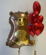 Шар (24''/61 см) Фигура, Лесной Медведь