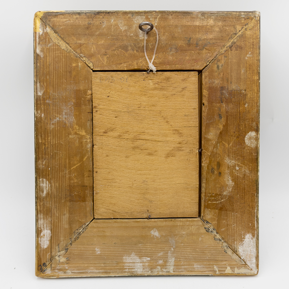 Н/х. Раввин. Копия работы Рембрандта. Доска, масло. Европа. 19 в.