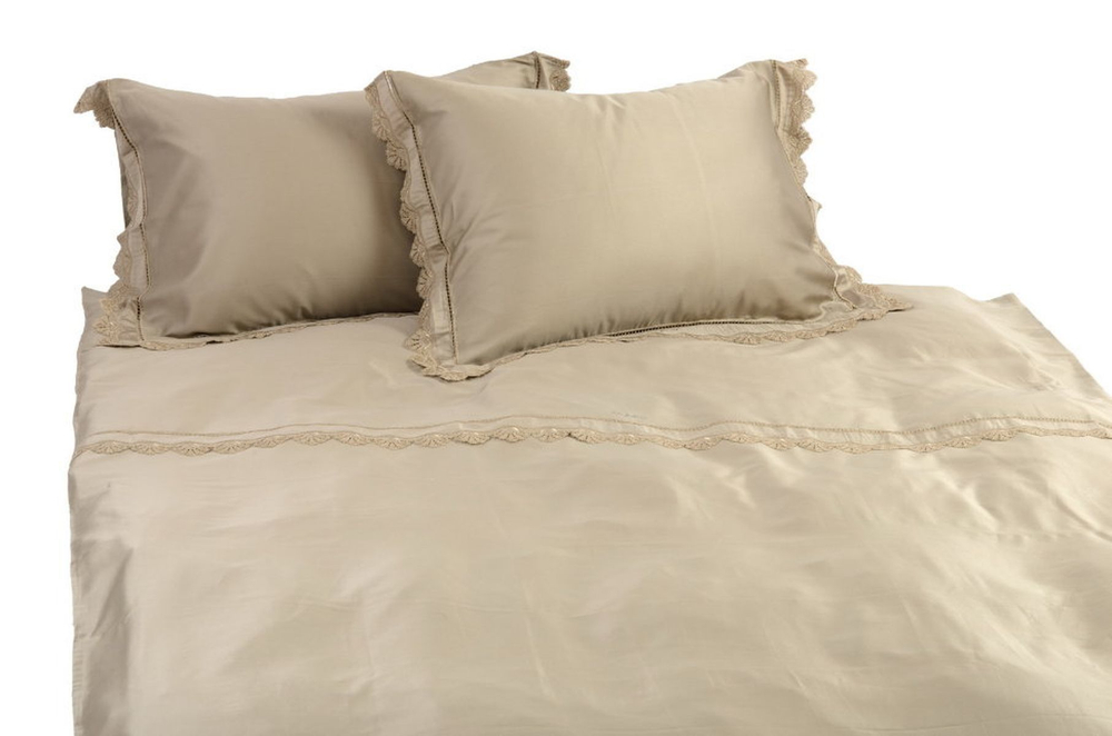 Постельное белье 2 спальное евро макси Byblos Свева Тобакко Италия