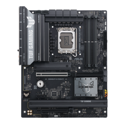 Материнская плата ASUS TUF GAMING B860-PLUS WIFI, LGA1851 B860 4xDDR5 4xSATA 3xM.2 HDMI DP ATX