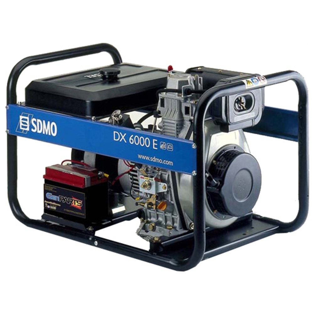 Дизельный генератор SDMO DX 6000 TE XL C
