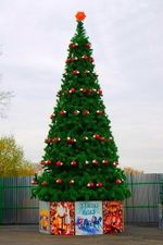 Уличная елка ствольная "Альпийская сосна" (леска) 11 м