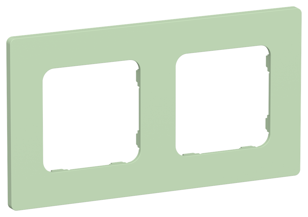 FLITE Рамка 2-местная РУ-2-К-ФлФ фисташковый IEK