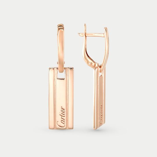 Серьги золотые