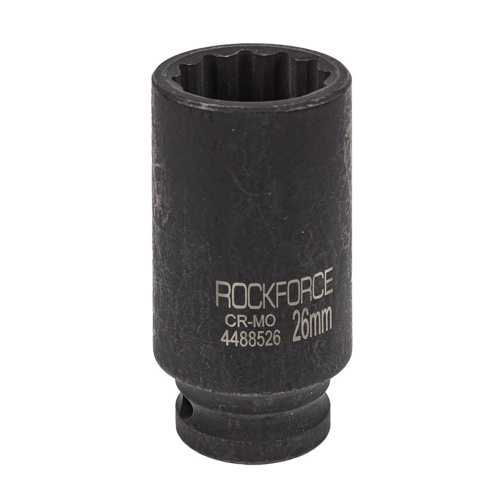 Головка ударная глубокая 26мм (12гр.), 1/2'' RockForce RF-4488526