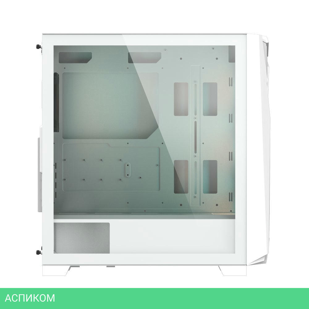 Корпус Gigabyte C301 Glass V2 без БП White (GB-C301GW)