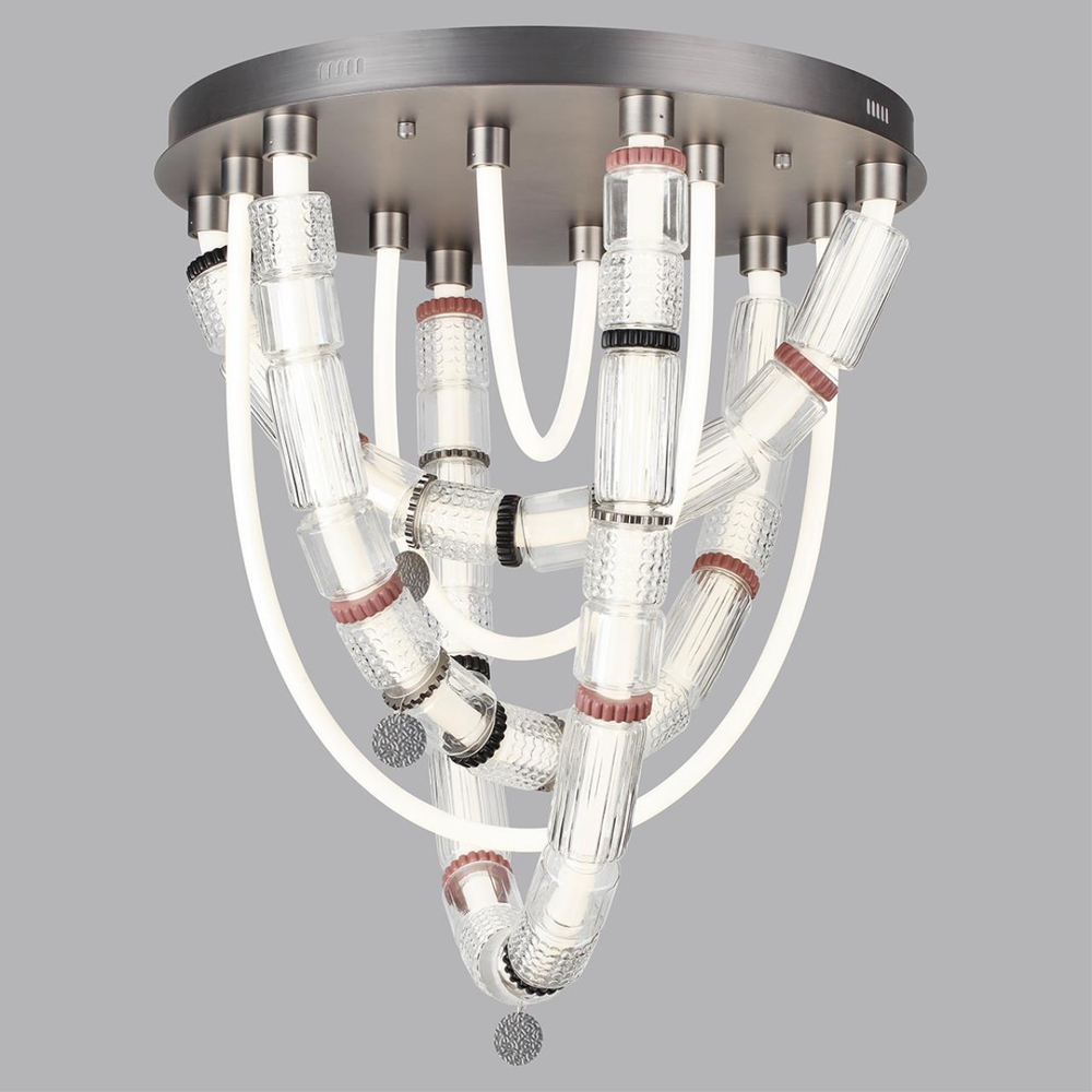 5456/80CL ODL_EX Люстра потолочная LED 80W 4000K COLLIER L-VISION