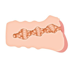 Телесный мастурбатор-вагина RILEY REID REALISTIC VAGINA STROKER (Цвет: телесный)