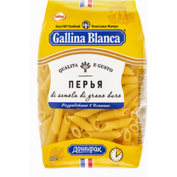 Макароны Доширак Gallina Blanca Перья 400 гр