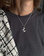 кулон собака змейка рубика