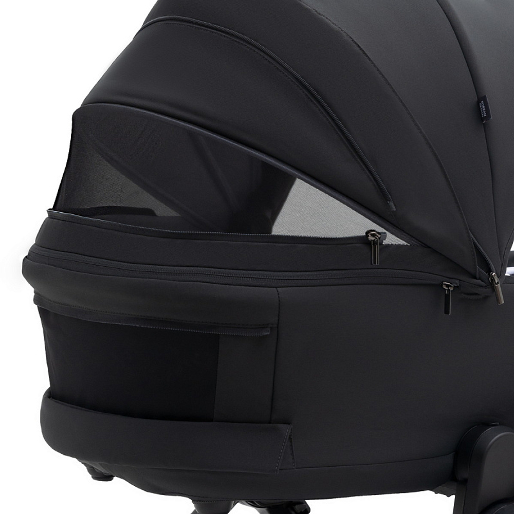 Коляска Agex Prima Pro 3 в 1 с автокреслом i-Team Black APA657 Midnight Grey (Темно-серый)